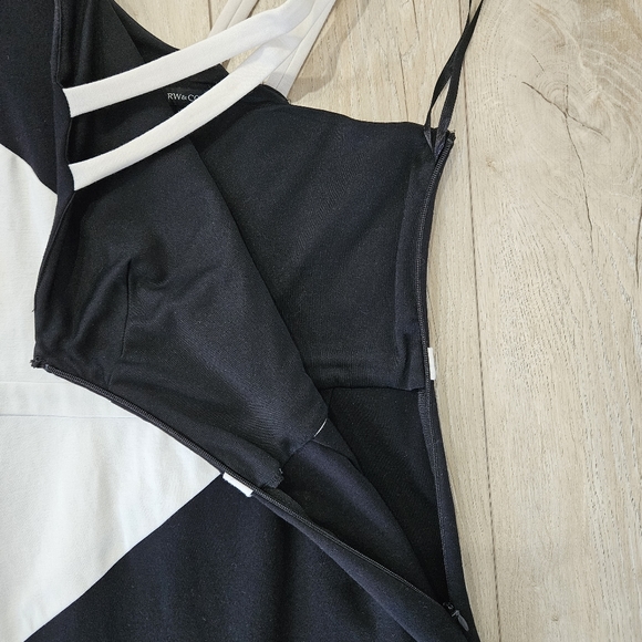 RW&CO. Dress, Size 0, Black & White - Picture 5 of 12